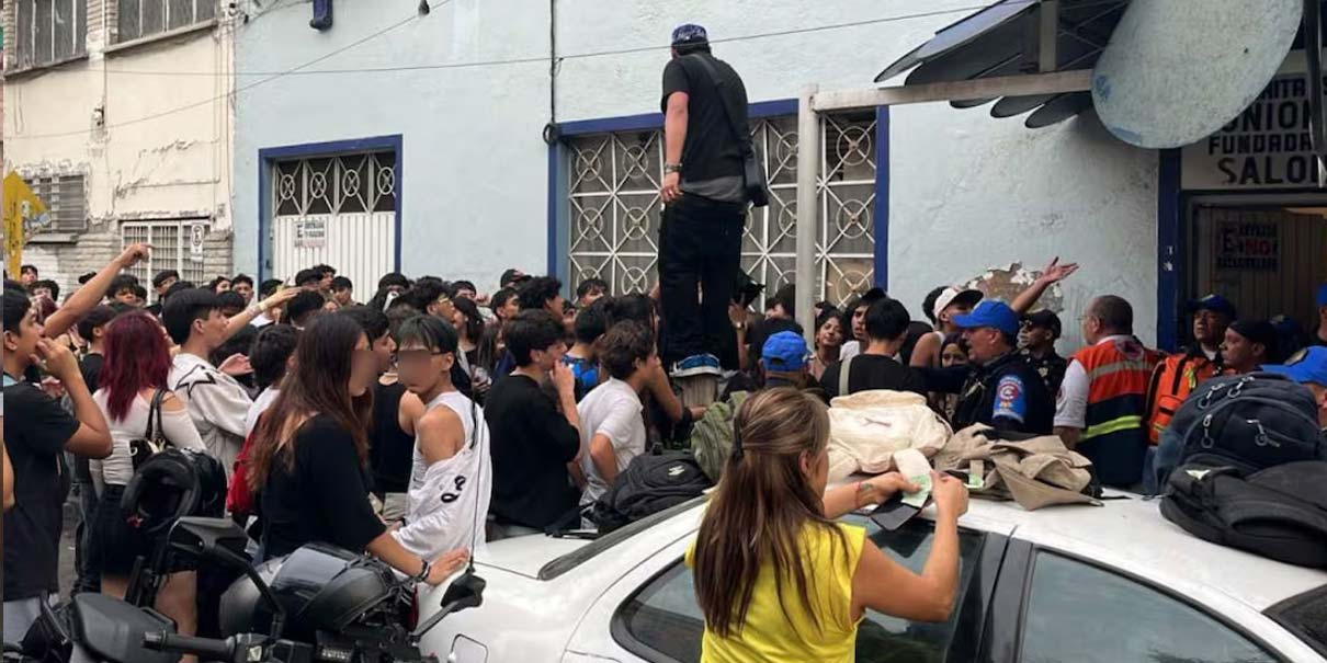 Autoridades irrumpen evento masivo con 800 jóvenes en la CDMX