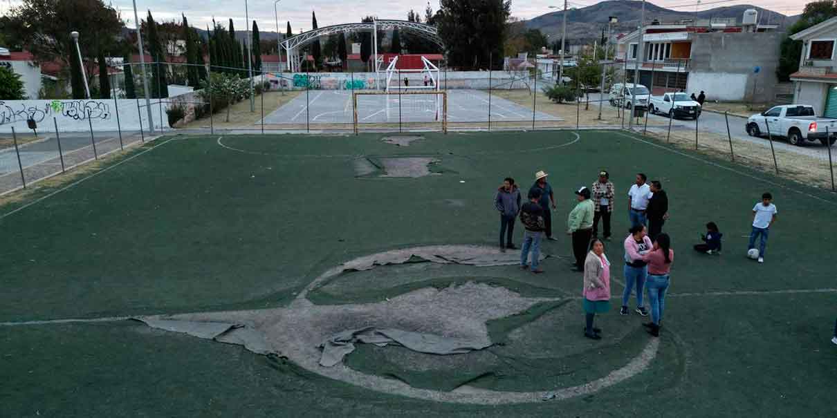 Ayuntamiento de Puebla lleva obra pública a Santa María Guadalupe Tecola