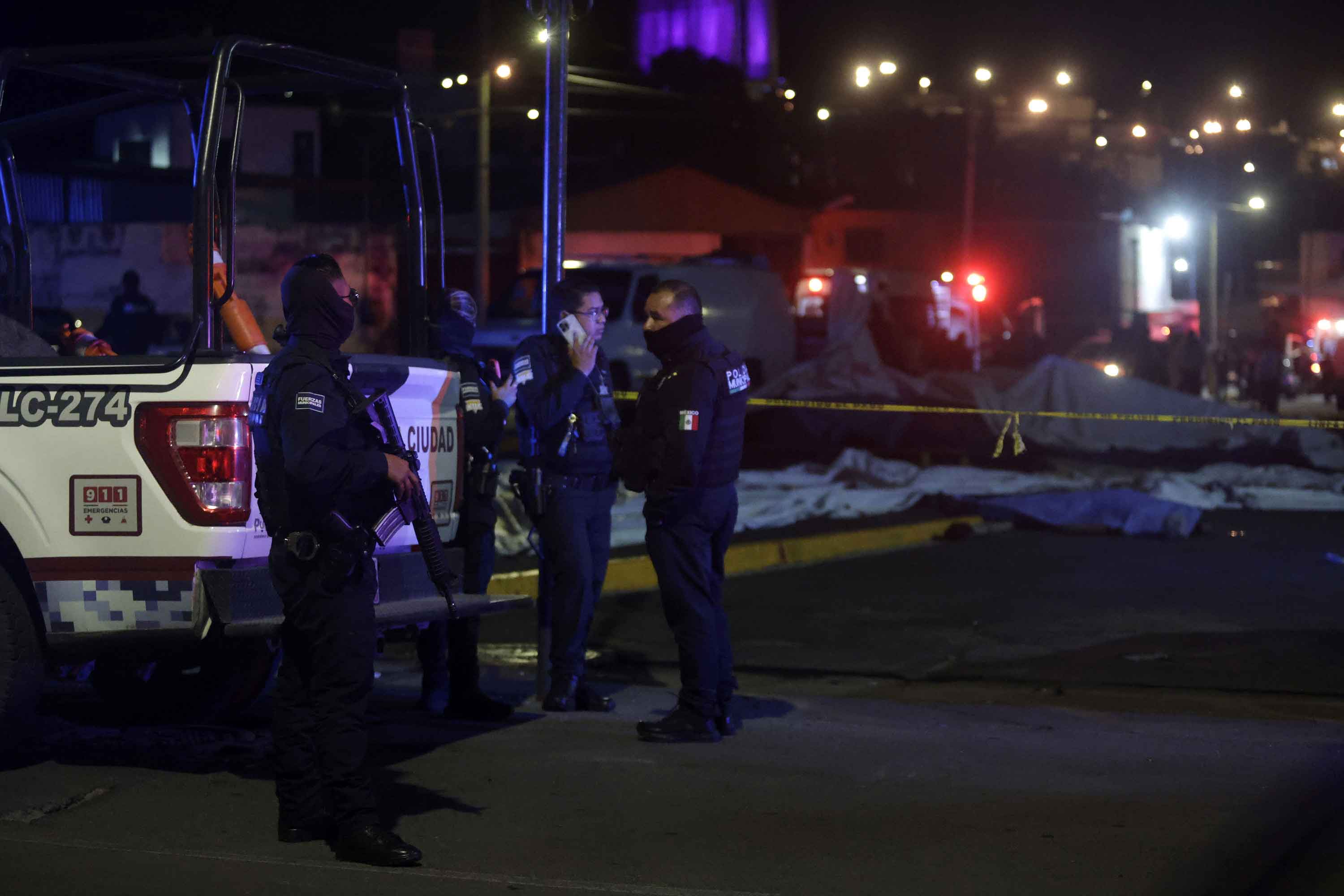 Balacera en Los Lavaderos dejó dos muertos y tres heridos 
