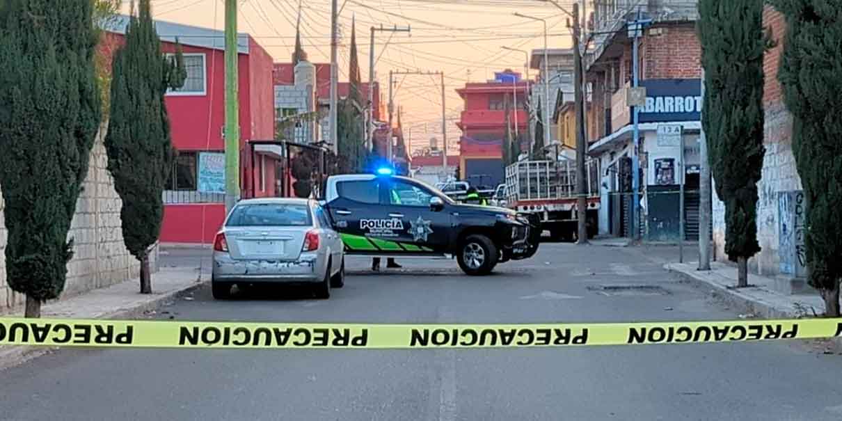 Con tir0 de gracia dejan a hombre en calles de San Bernabé Temoxtitla