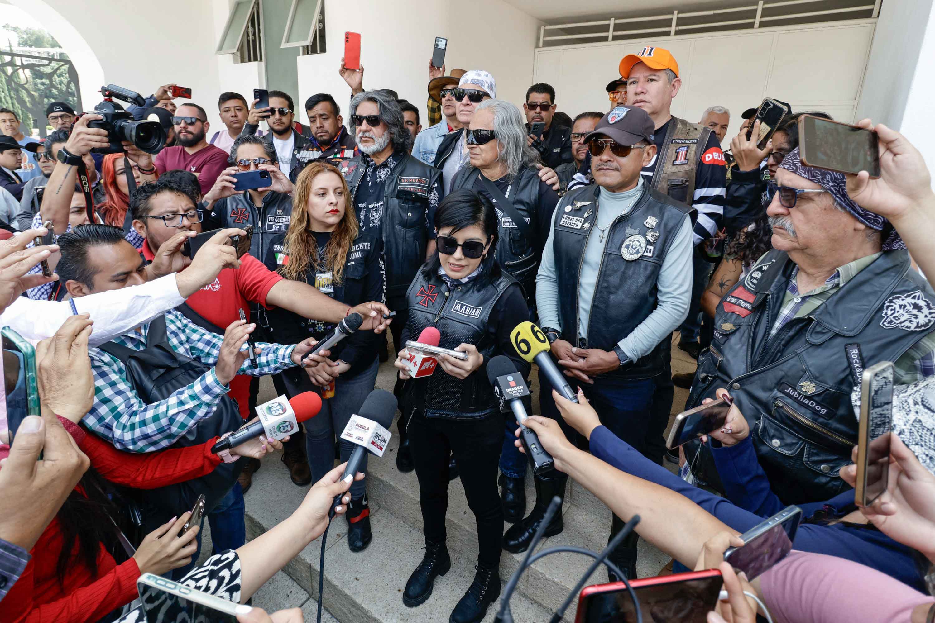 Motociclistas se rebelan contra nueva Ley de Movilidad en Puebla