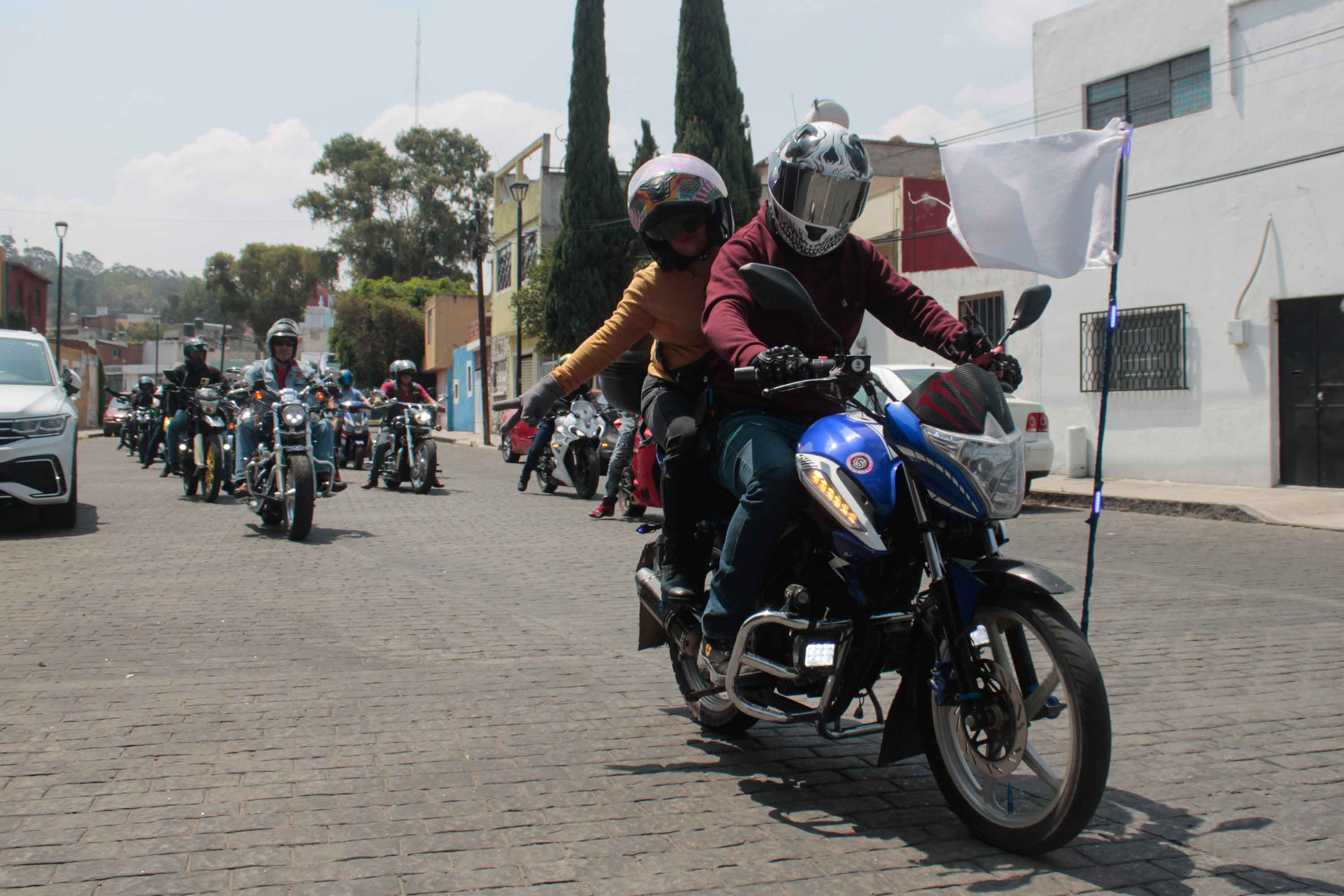 Motociclistas se rebelan contra nueva Ley de Movilidad en Puebla