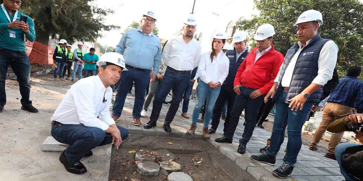 Brigadas municipales protegen el patrimonio de la zona de monumentos de Puebla