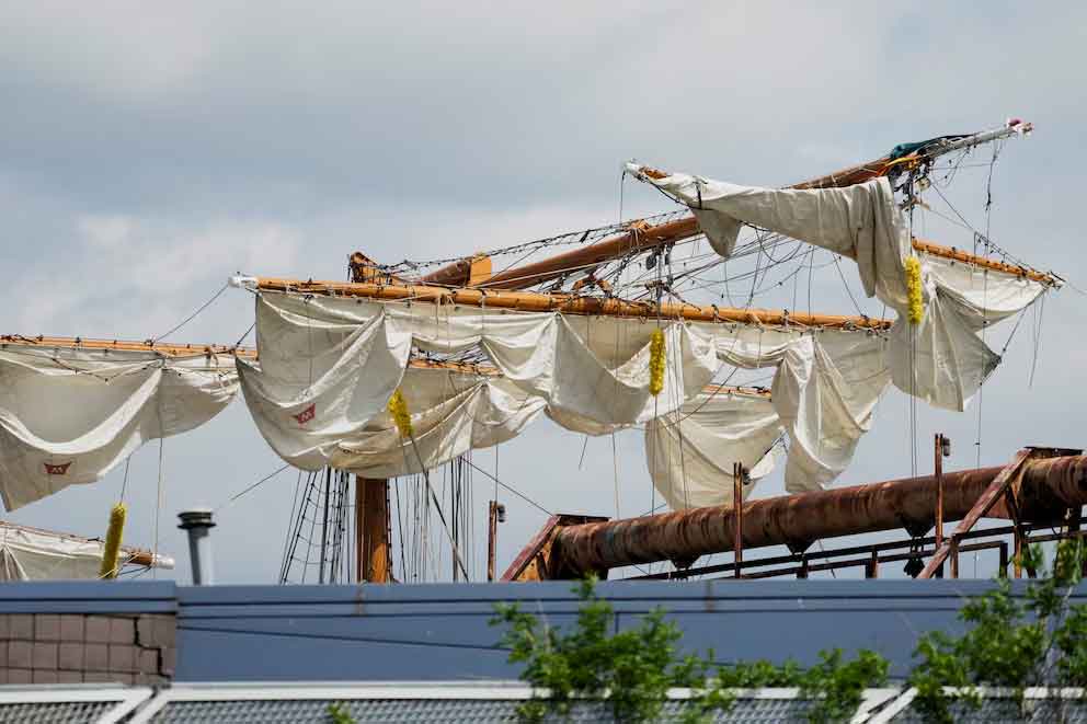Buque Cuauhtémoc pidió auxilio tres veces antes de chocar con el Puente de Brooklyn