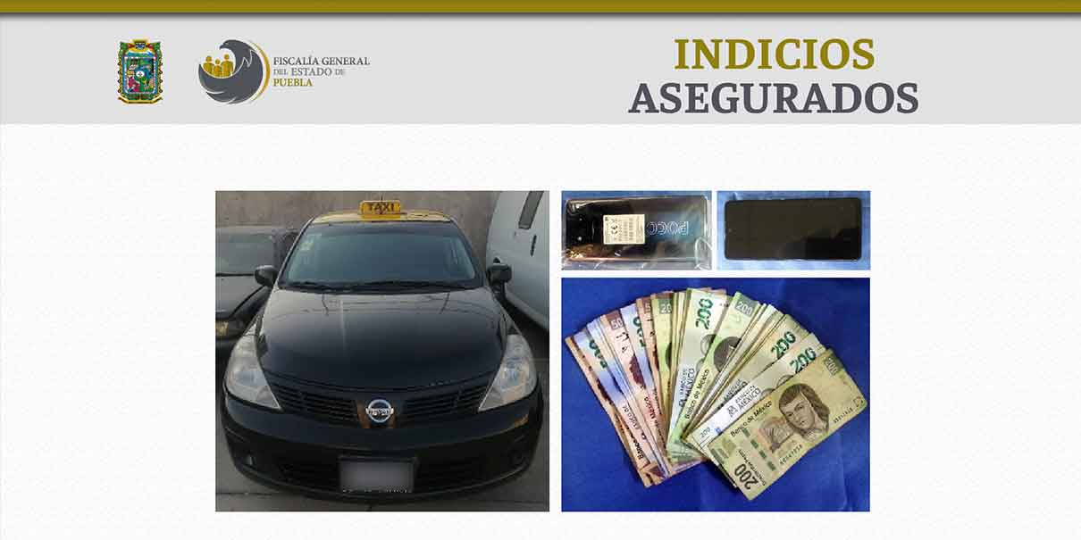 Caen pareja de extorsionadores en Puebla; iban a recoger el dinero 