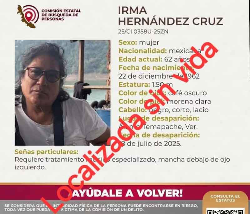 Calderón lanza crítica a Rocío Nahle por muerte de taxista Irma Hernández