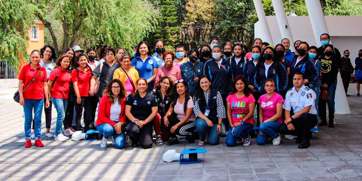 Capacitan en Primeros Auxilios a personal de estancias infantiles de la capital poblana