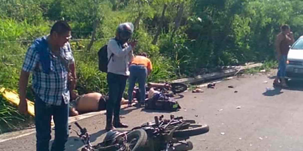 Chocan dos motociclistas, uno iba borracho