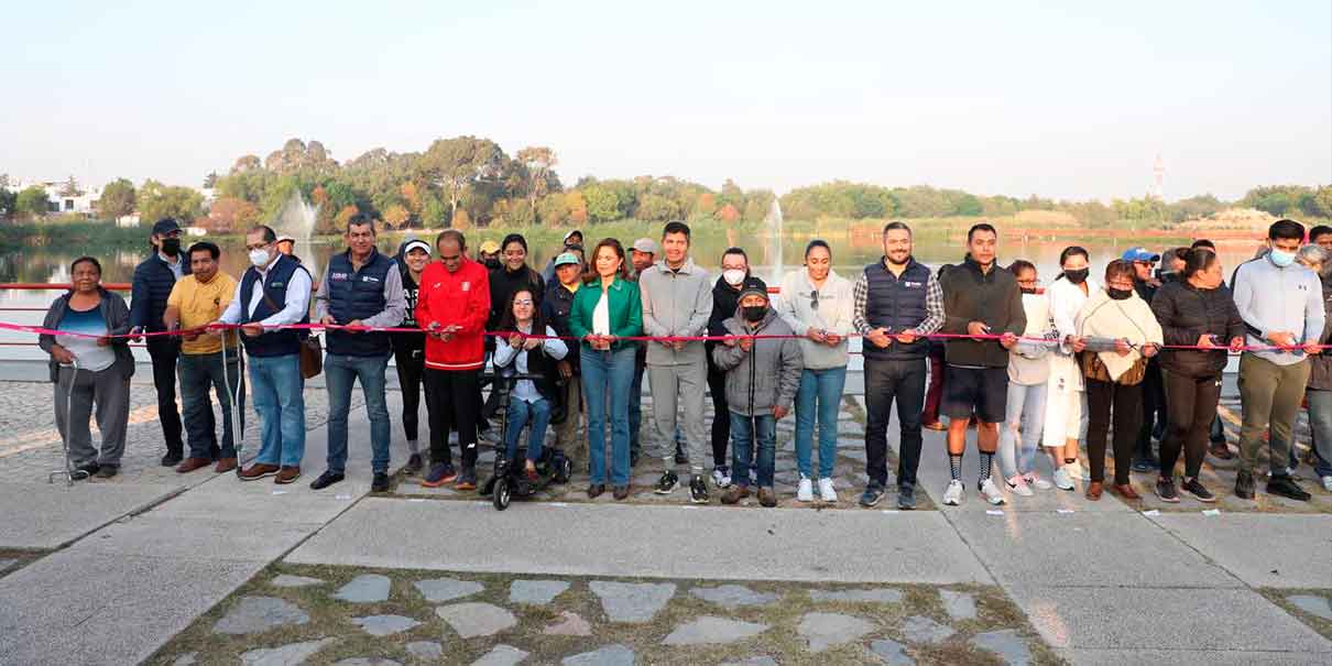 Con 12 mdp, terminó el rescate del Parque Centenario Laguna de Chapulco