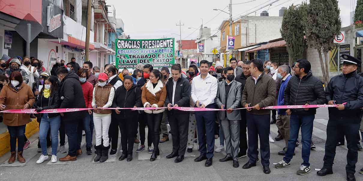 Con inversión de 17.5 mdp se rehabilitó la calle Camino Nacional en Romero Vargas