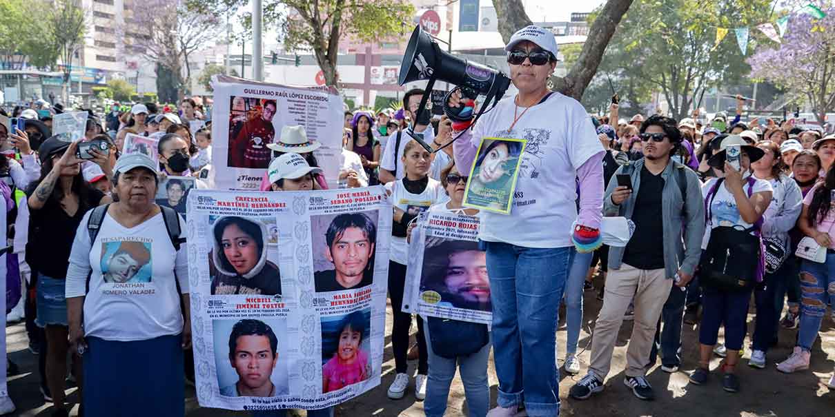 Con marcha, Voz de los Desaparecidos exigen búsqueda de familiares