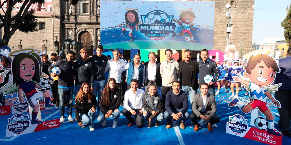 Confirman participación 27 selecciones nacionales en Mundial de Fut 7 en Puebla