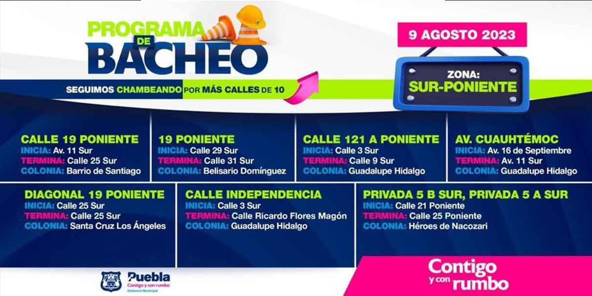 Cuadrillas de trabajadores inician segunda etapa de bacheo en la capital