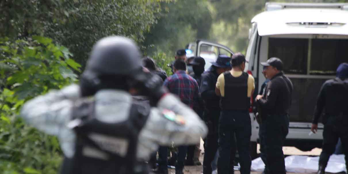 Cuerpo de mujer era devorado por fauna en barranca entre Puebla y Tlaxcala