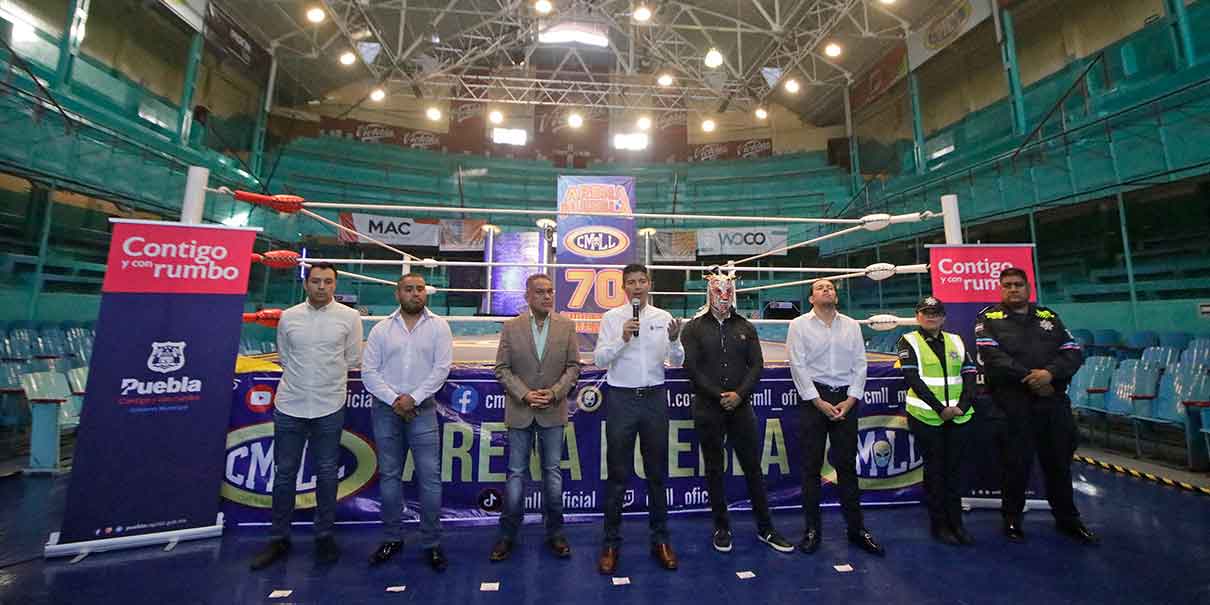 Cumple 70 años la Arena Puebla, un templo que ha reunido a grandes gladiadores