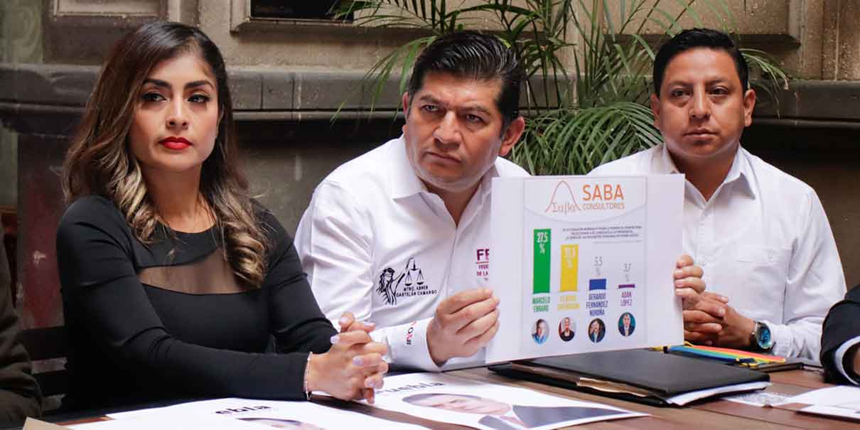 Defienden pintas a favor del carnal Marcelo en Puebla
