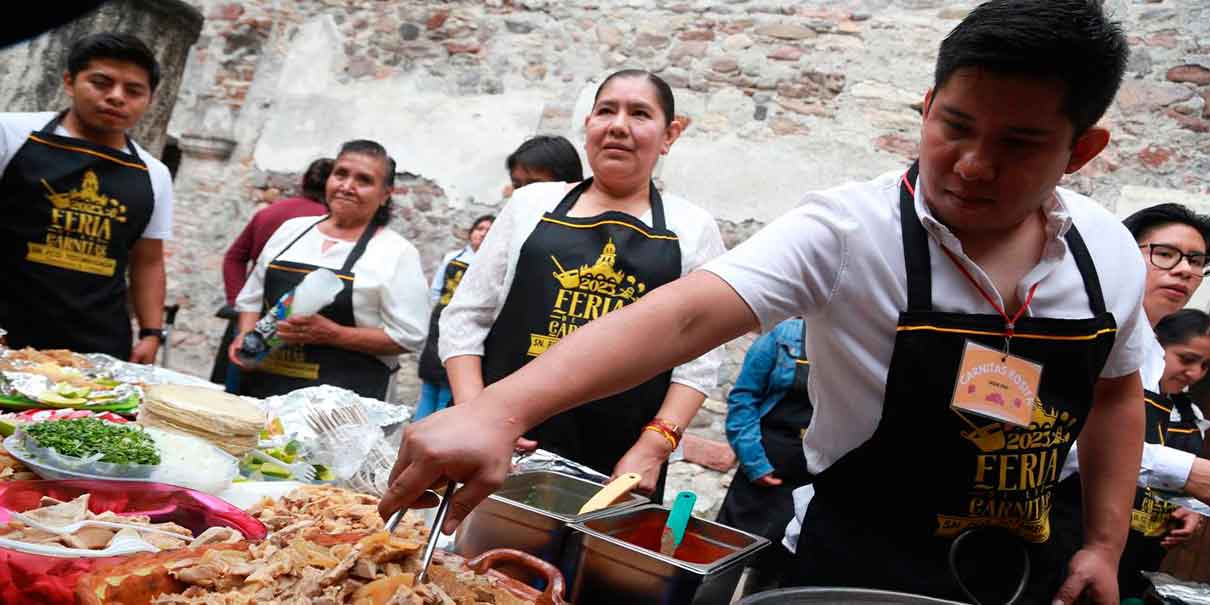 Del 3 al 6 de agosto ven a la Feria de las Carnitas en San Francisco Totimehuacán