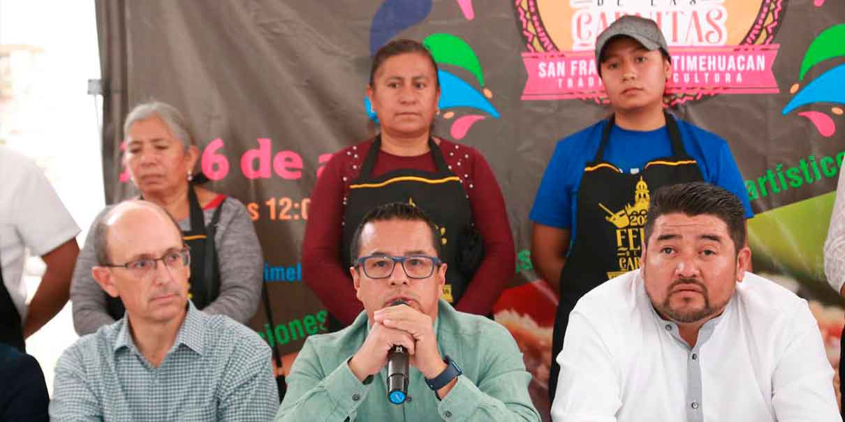 Del 3 al 6 de agosto ven a la Feria de las Carnitas en San Francisco Totimehuacán