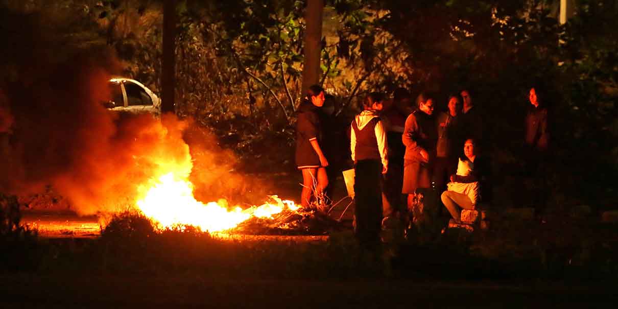 Denuncian secuestro y bloquean la autopista Puebla-Orizaba en Villa Frontera