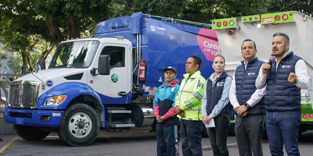 Dieron mantenimiento a 22 contenedores soterrados de la capital poblana
