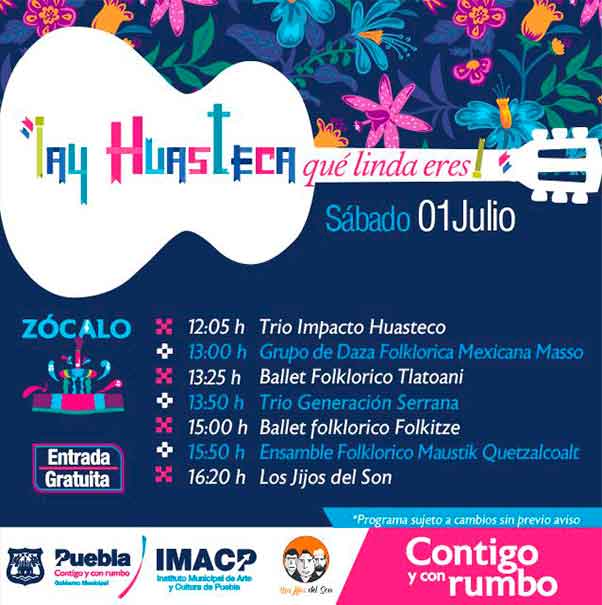 Disfruta de exposiciones, música, danza y más en la capital poblana