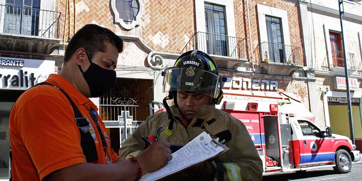 Dos FUGAS DE GAS en la capital poblana; en el Centro Histórico y en la colonia América Norte