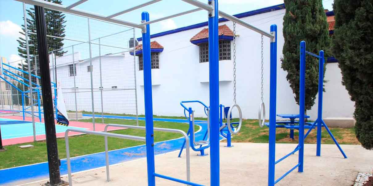 El Complejo Deportivo de Las Hadas fue rehabilitado, se invirtieron 7.4 mdp