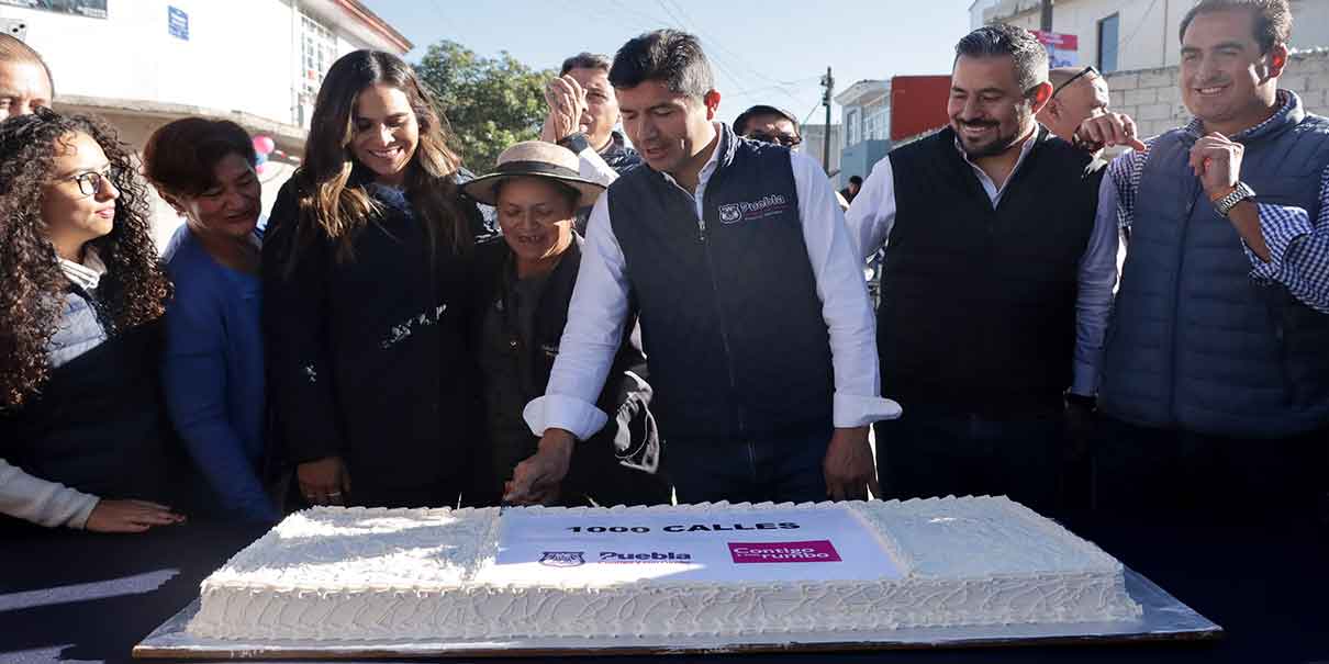 En Loma Encantada se entregó la calle MIL en menos de dos años de gobierno