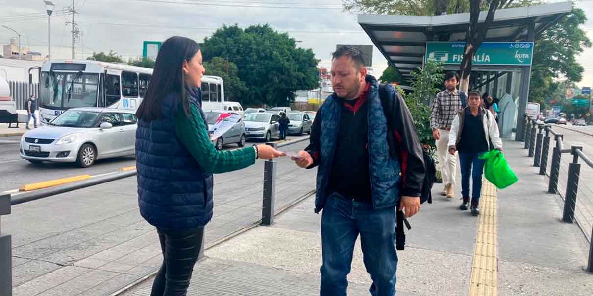 En Puebla capital conmemora el Día Internacional del Peatón