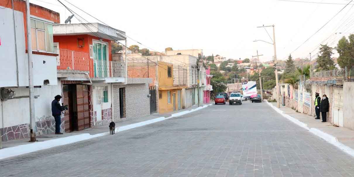 En las colonias Belisario Domínguez, San Bernabé Temoxtitla y Clavijero cuentan con mejores calles