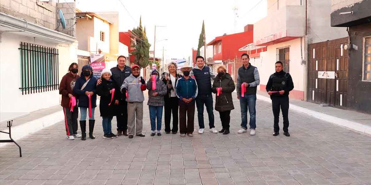 En las colonias Belisario Domínguez, San Bernabé Temoxtitla y Clavijero cuentan con mejores calles