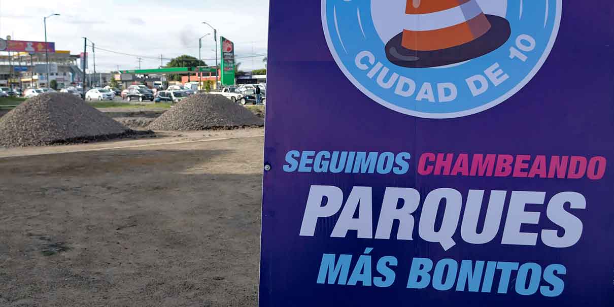 Esta semana arrancará la rehabilitación de 10 parques y canchas con 55.5 mdp