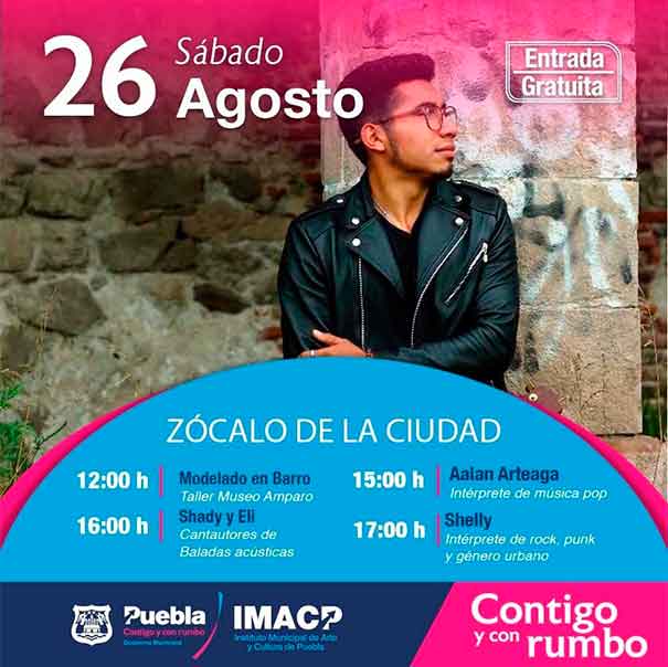 Estas son las actividades culturales para el último fin de semana de verano en la capital poblana