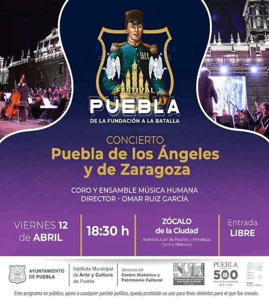 Estas son las actividades por el 493 Aniversario de la Fundación de Puebla