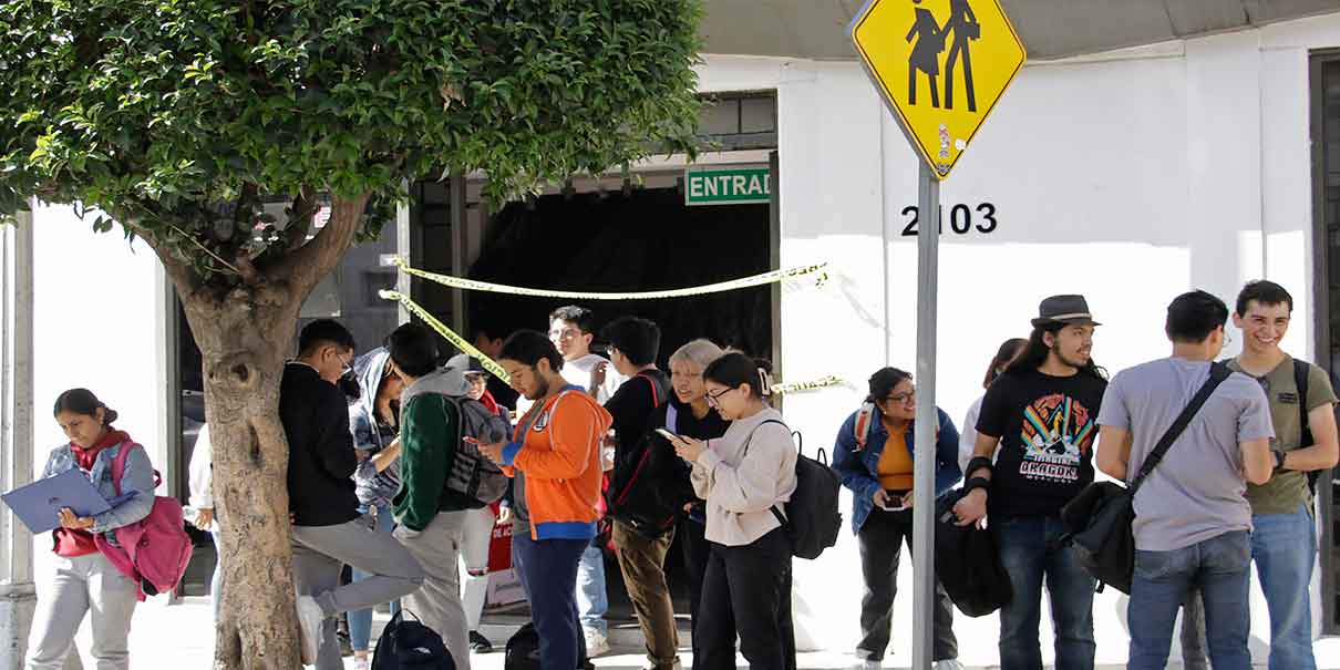 Estudiantes de la Upaep, hartos de ser clientes de la delincuencia en el barrio de Santiago