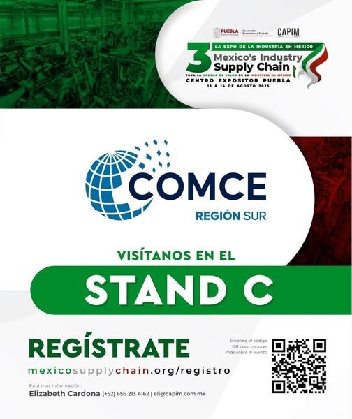 Exportadores del sureste de México presentes en Mexico's Industry Supply Chain 2025