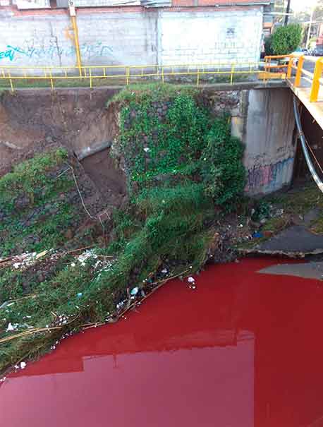 Familias cercanas al río Alseseca en riesgo sanitario y en peligro de deslave