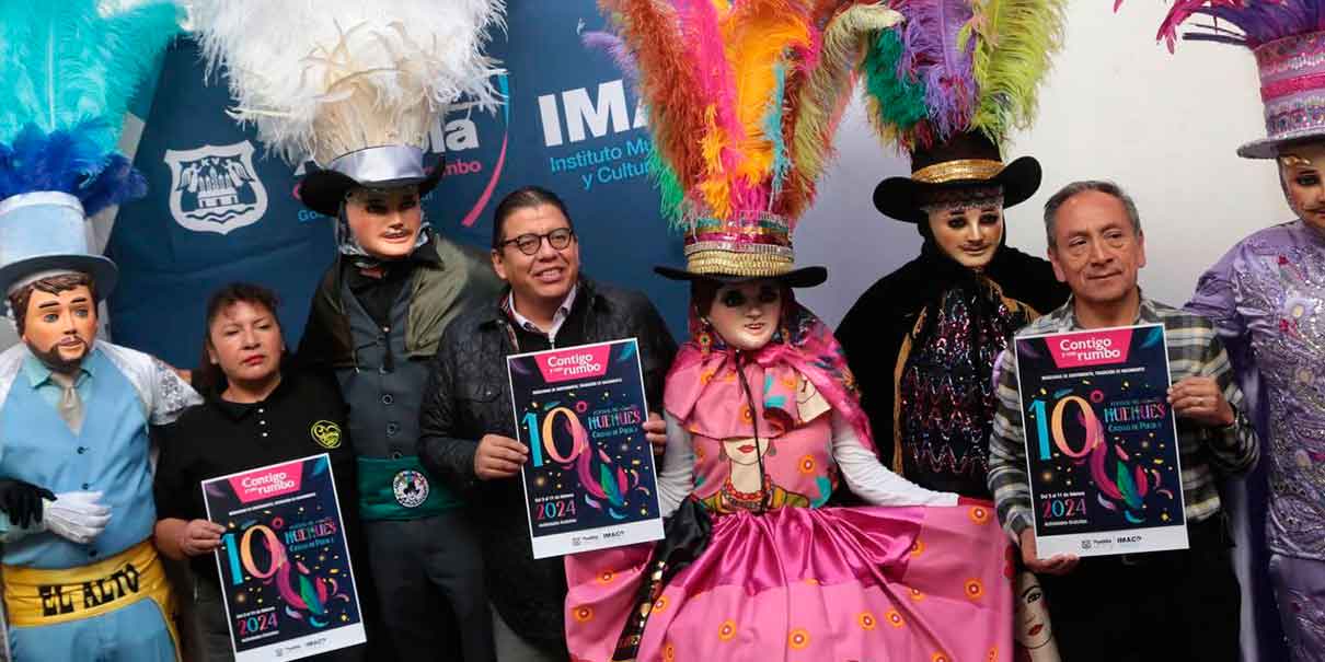 La décima edición del Festival de Huehues tendrá 14 actividades carnavaleras