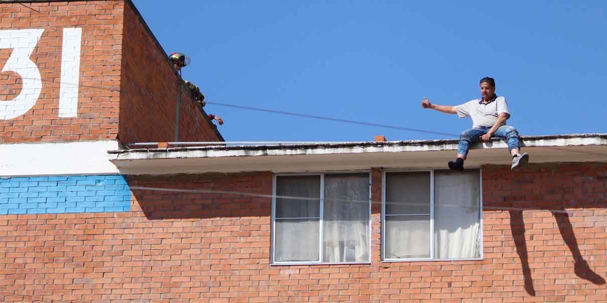 Fracasó intento de salvamento y hombre cayó de edificio de San Bartolo