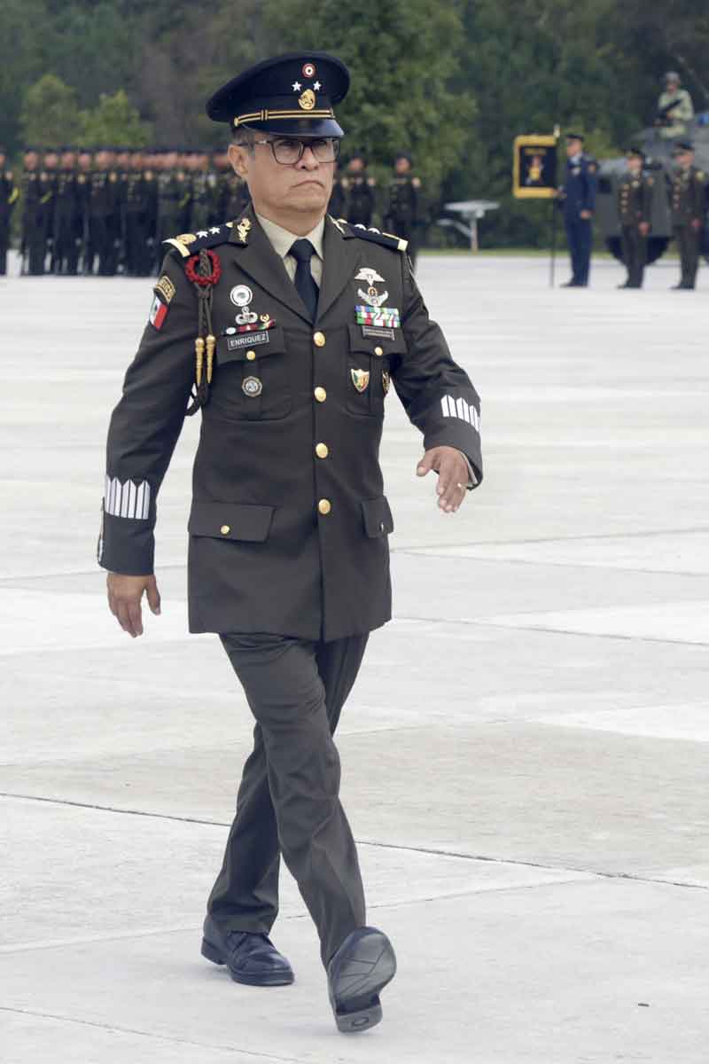 General Francisco Enríquez Rojas toma el mando de la XXV Zona Militar en Puebla