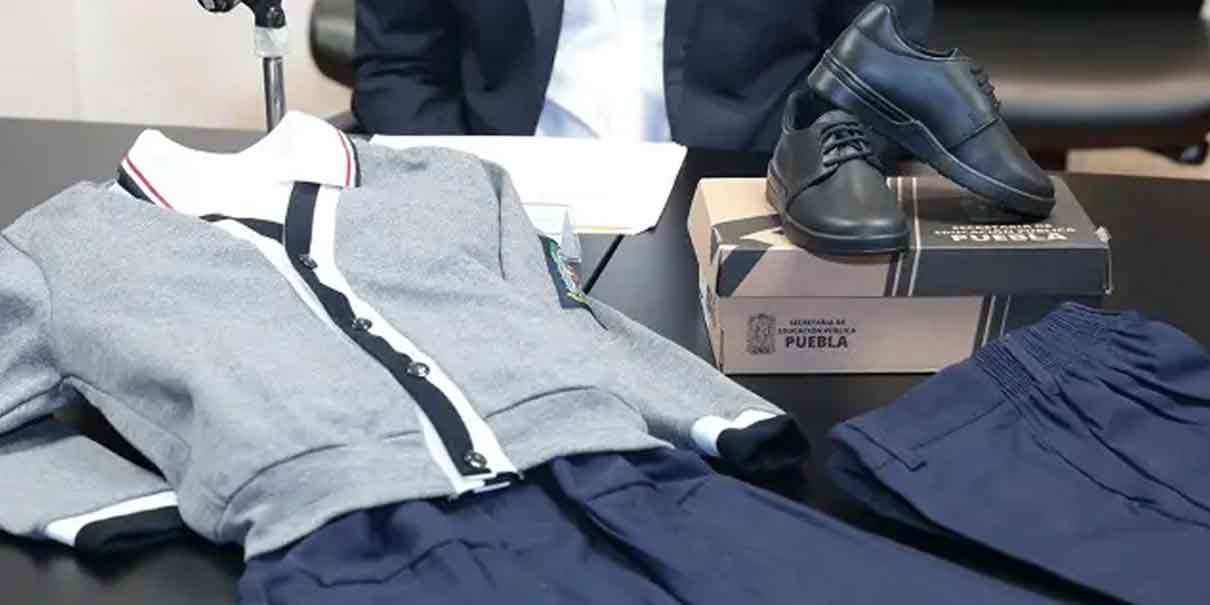 Puebla garantiza uniformes y zapatos escolares gratuitos para 2025-2026
