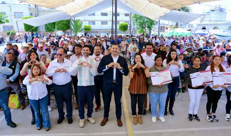 Gobierno de Puebla y Federación impulsan desarrollo indígena en Canoa