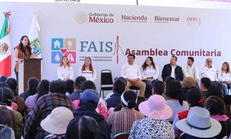 Gobierno de Puebla y Federación impulsan desarrollo indígena en Canoa