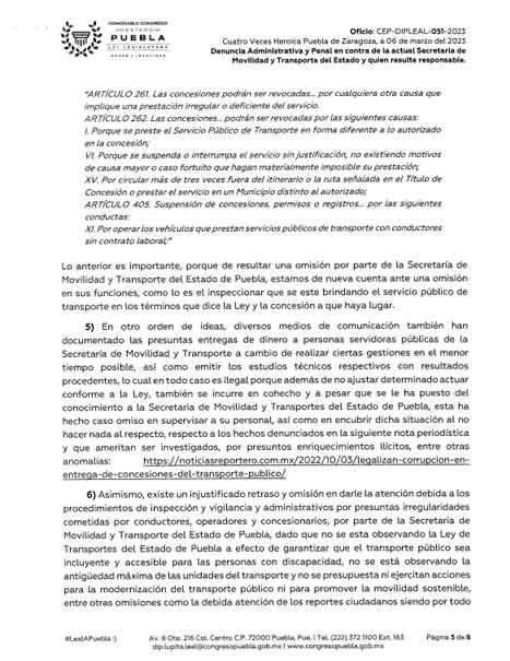 Guadalupe Leal pidió la renuncia de Elsa Bracamonte por al menos 4 delitos cometidos en Movilidad