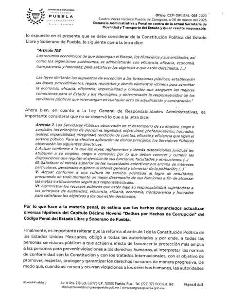 Guadalupe Leal pidió la renuncia de Elsa Bracamonte por al menos 4 delitos cometidos en Movilidad