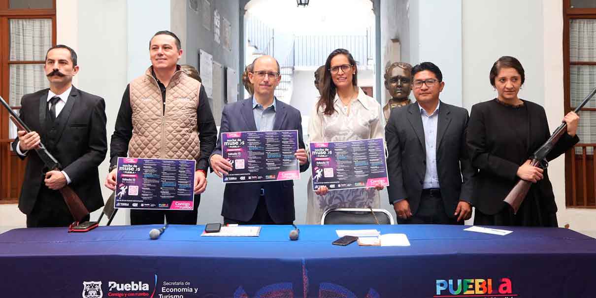 Habrá Noche de Museos en Puebla, este sábado 12 de agosto