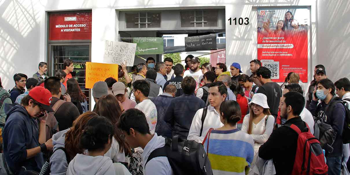 Estudiantes de la Upaep, hartos de ser clientes de la delincuencia en el barrio de Santiago