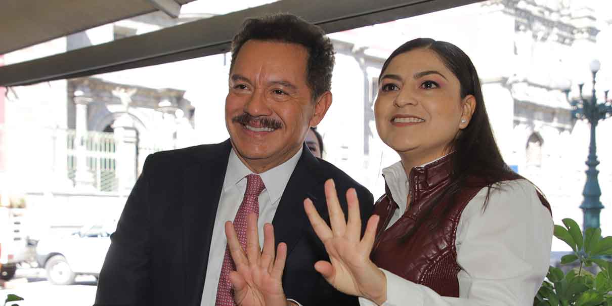 Ignacio Mier y Claudia Rivera dicen que hay unidad en Morena