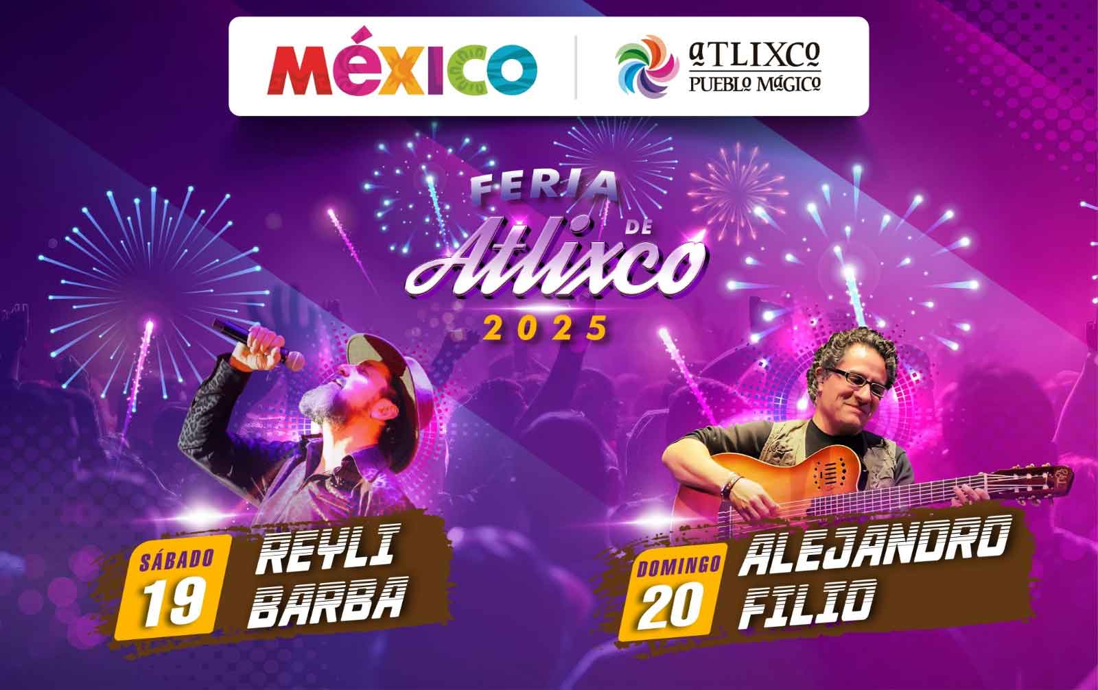 Arranca este sábado la gran Feria de Atlixco 2025