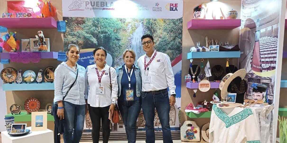 Huauchinango difunde atractivos durante Tianguis Internacional de Pueblos Mágicos